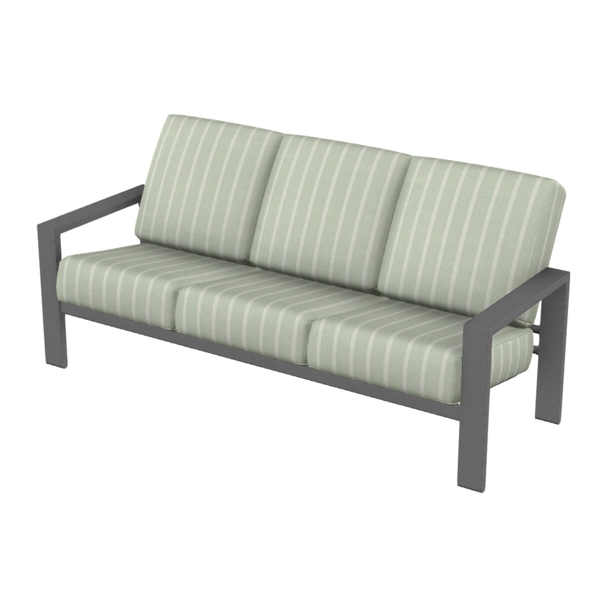 Larssen Cushion Sofa — Graphite Txt PC