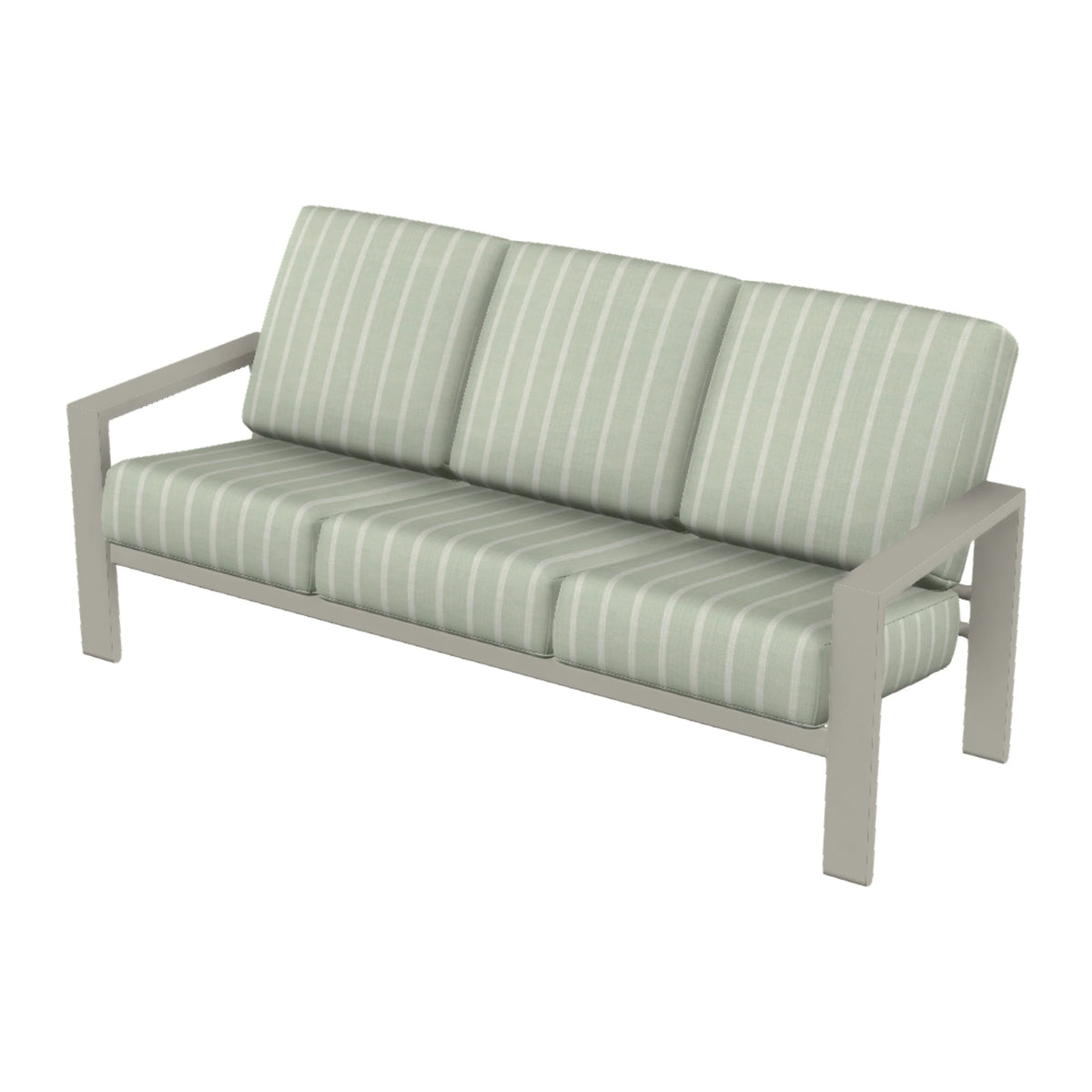 Larssen Cushion Sofa — Warm Grey PC