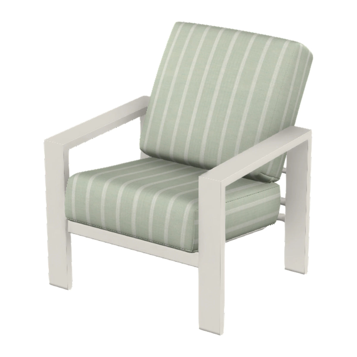 Larssen Cushion Armchair — Snow PC