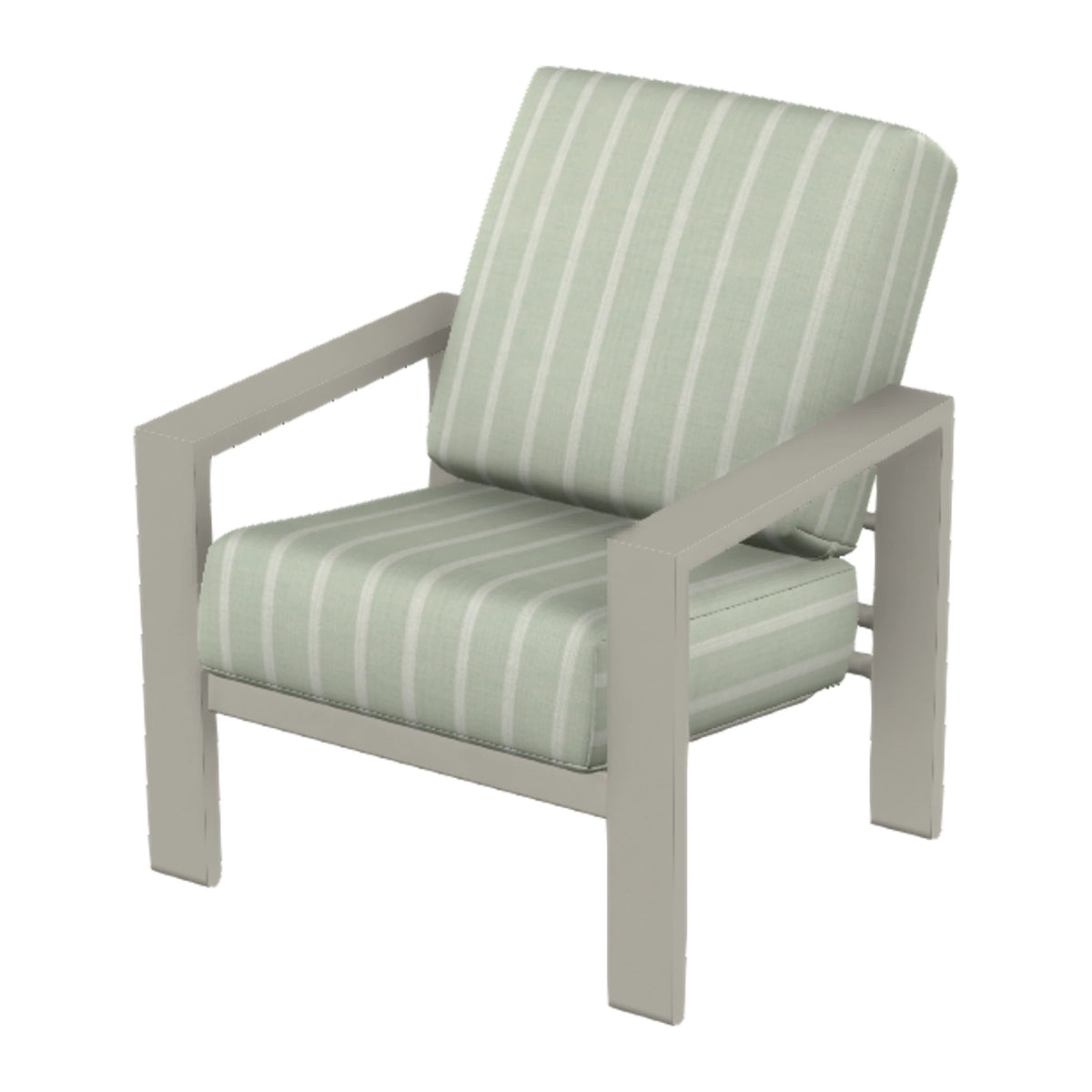 Larssen Cushion Armchair — Warm Grey PC