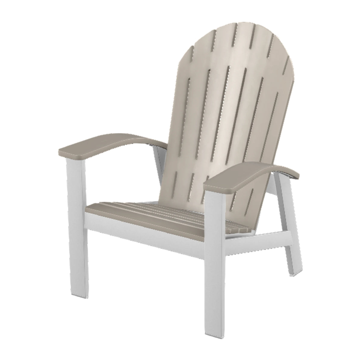 Newport Adirondack Chair — White Txt PC