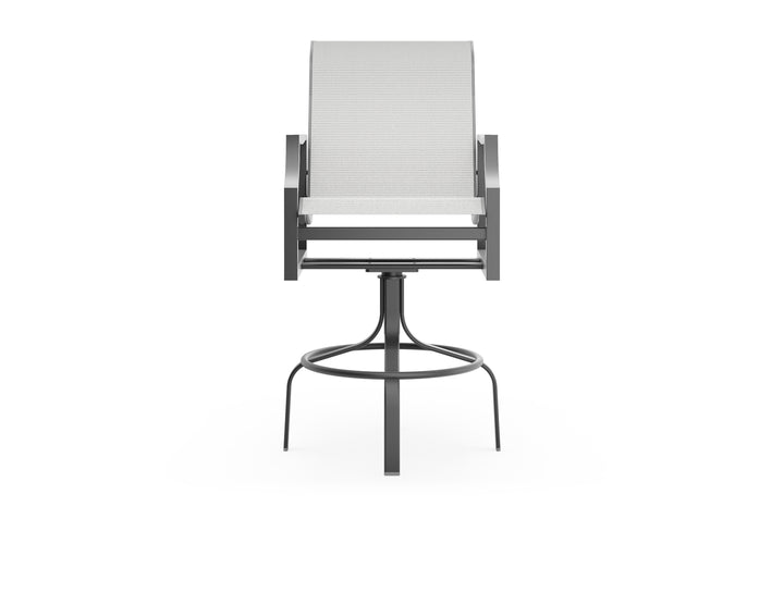 Nico Sling Low Back Swivel Bar Stool