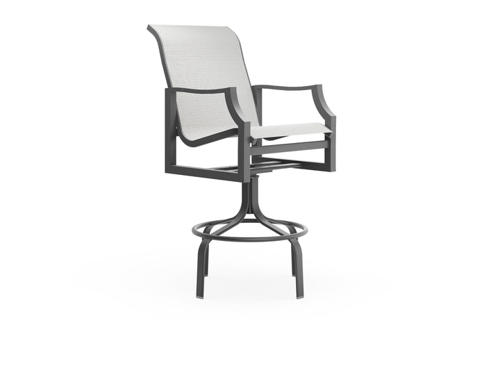 Nico Sling Low Back Swivel Bar Stool