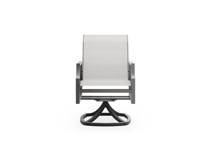 Nico Sling High Back Dining Arm Swivel Chair