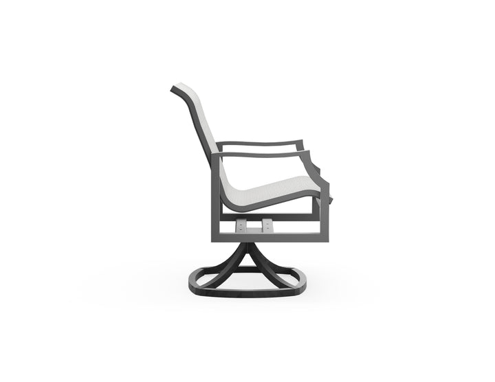 Nico Sling High Back Dining Arm Swivel Chair