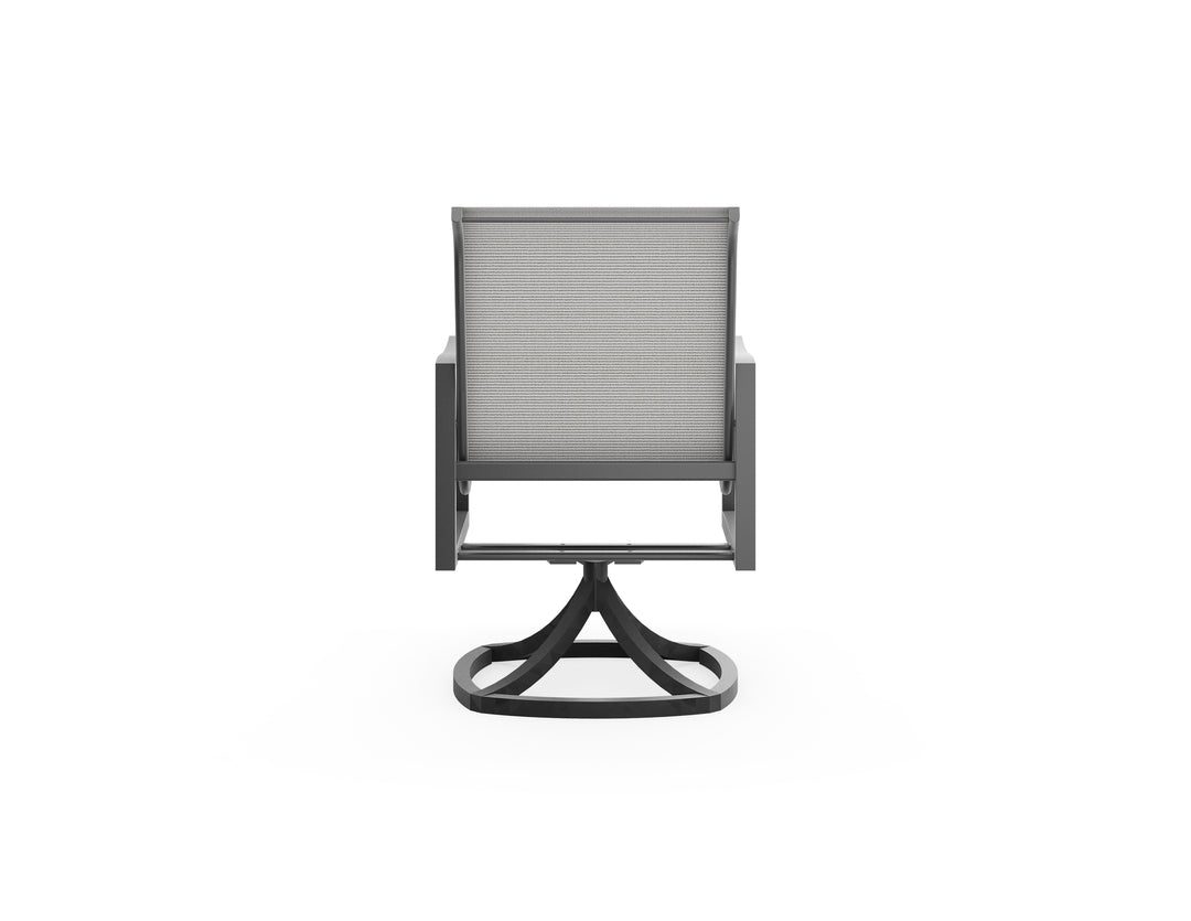 Nico Sling High Back Dining Arm Swivel Chair