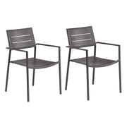 Eiland Aluminum Armchair - Set Of 2