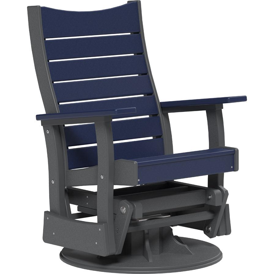 2' Contour Swivel Glider Chair