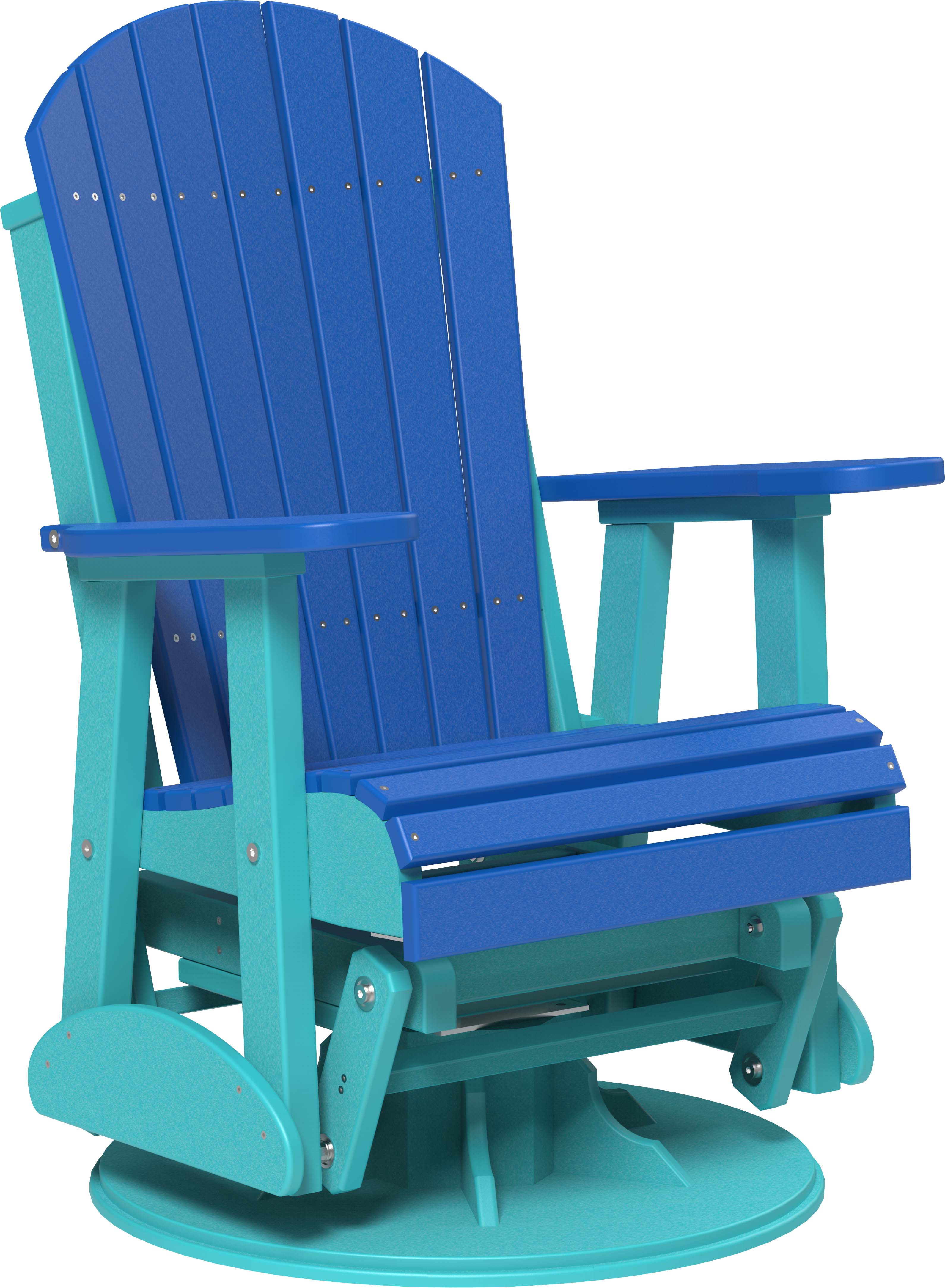 2' Adirondack Swivel Glider Chair