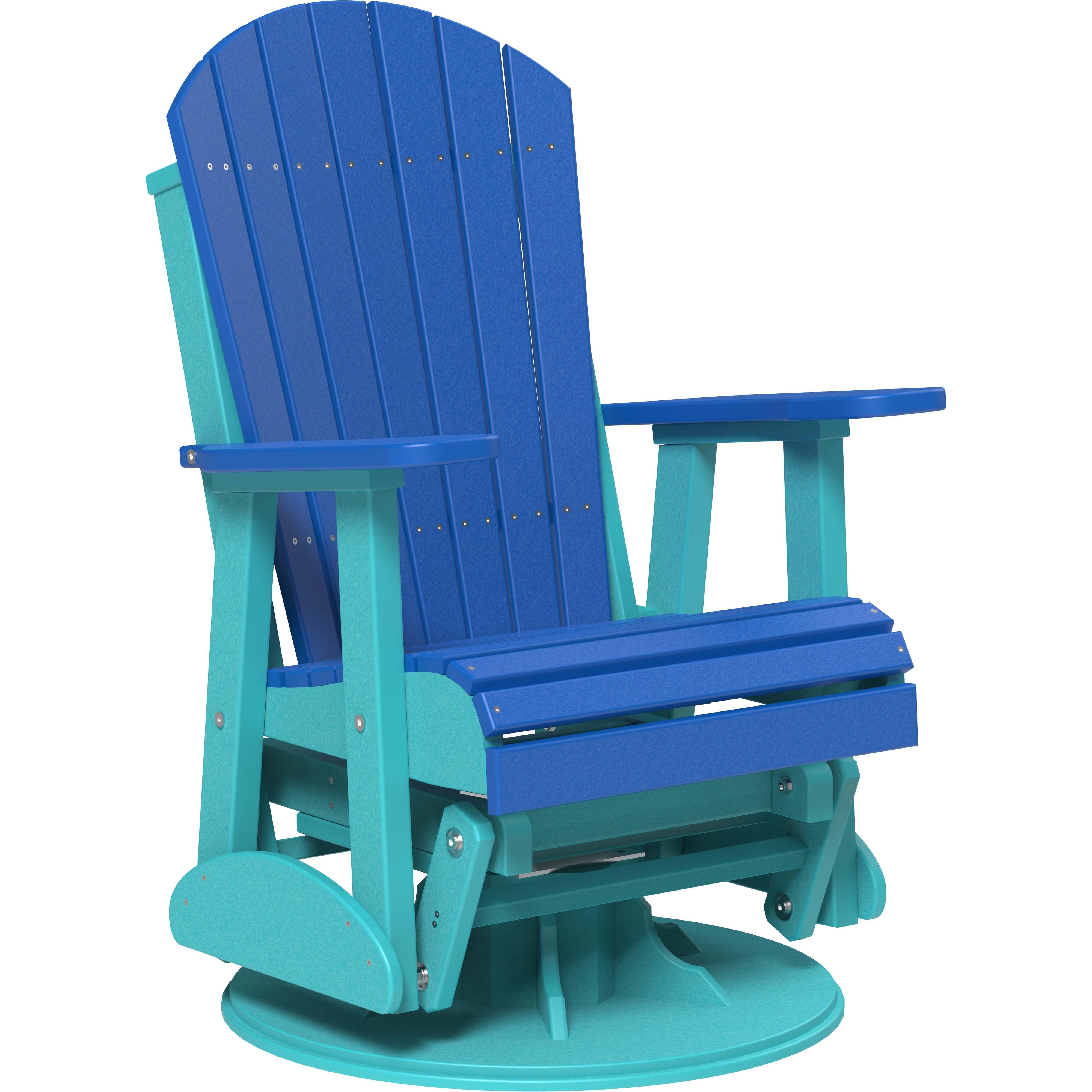 2' Adirondack Swivel Glider Chair