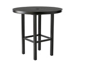 Trinidad Bar Height Umbrella Table (Slat Top)