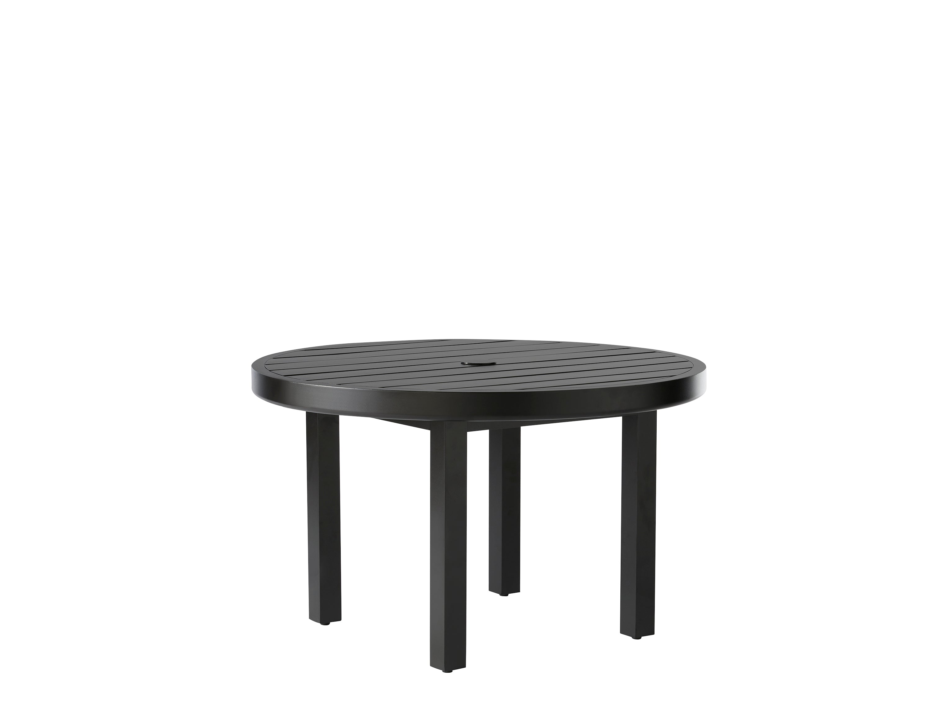 Trinidad Round Coffee Table (Slat Top)