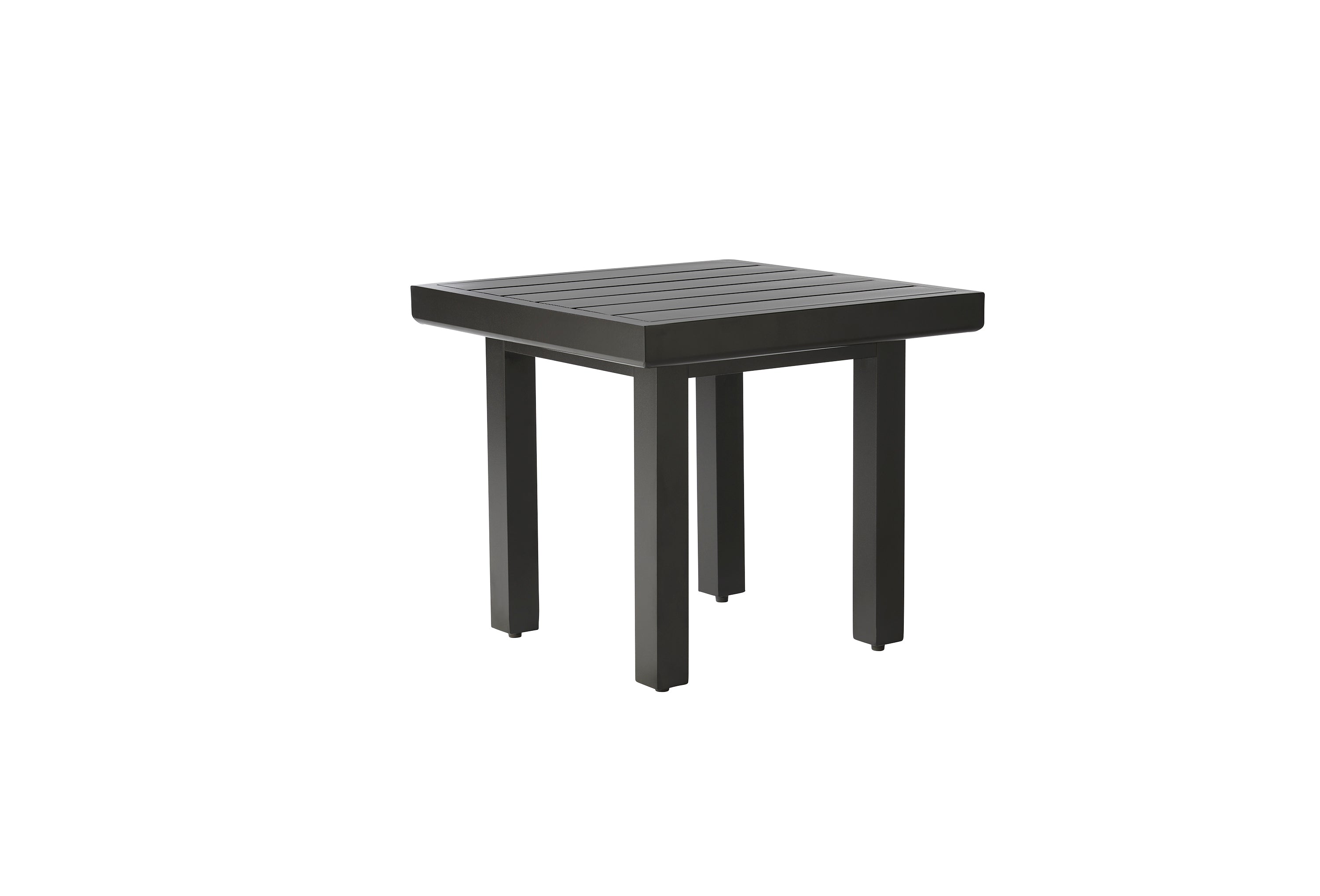 Trinidad 22" Square Side Table (Slat Top)