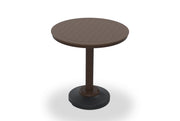 36" Round MGP Table Top w/ 80lb Pedestal Base - Balcony Height