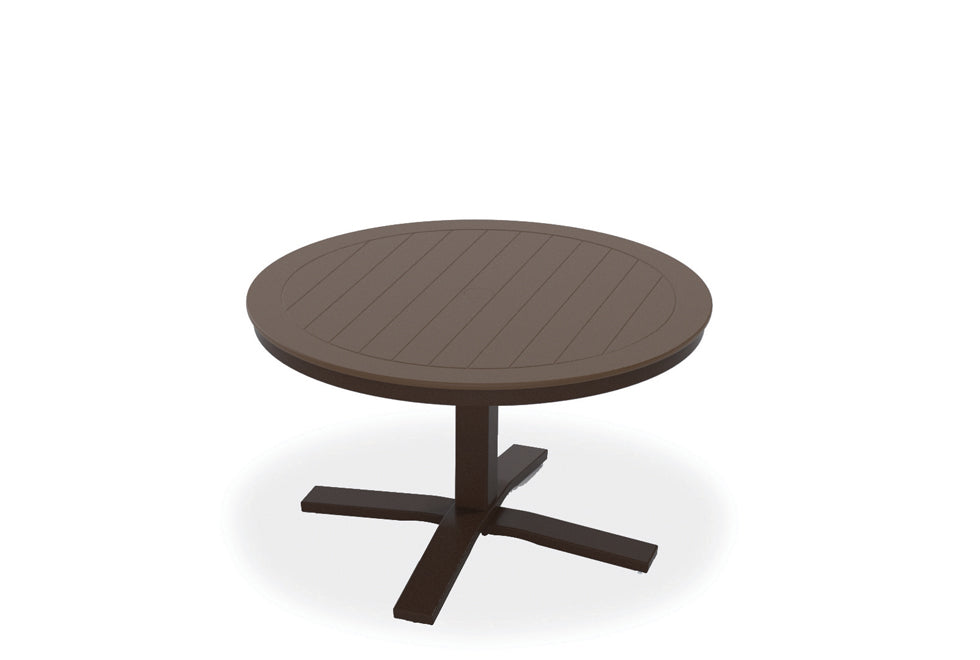 36" Round MGP Table Top w/ Pedestal Base - End Table