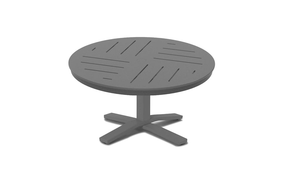 36" Round MGP Table Top w/ Pedestal Base - End Table