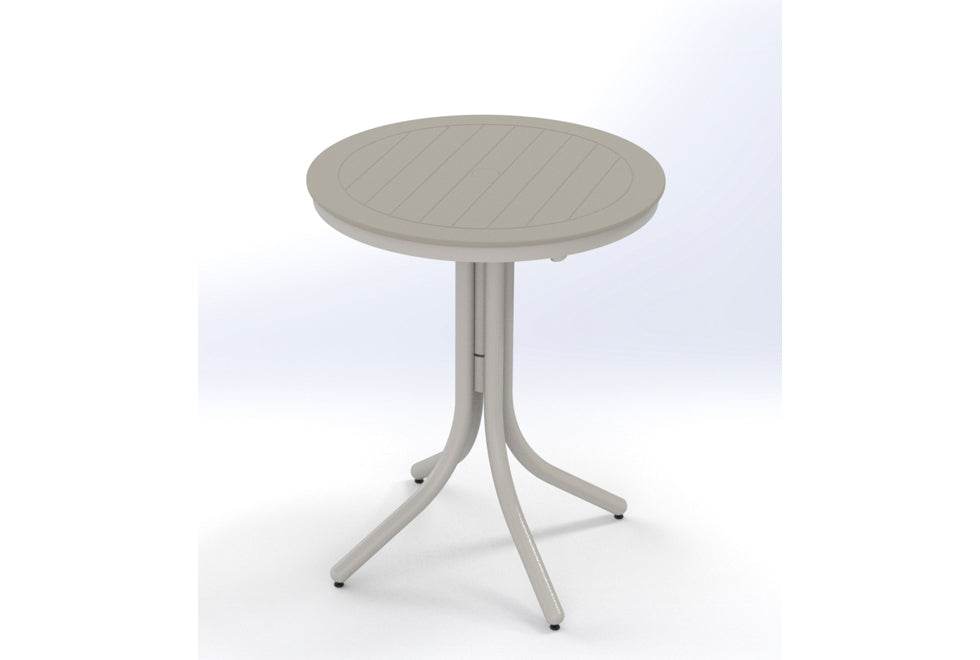 30" Round MGP Table Top w/ Standard Legs - Balcony Height