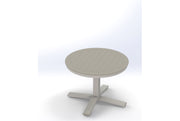 30" Round MGP Table Top w/ Pedestal Base - End Table