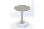 30" Round MGP Table Top w/ 80lb Pedestal Base - Balcony Height