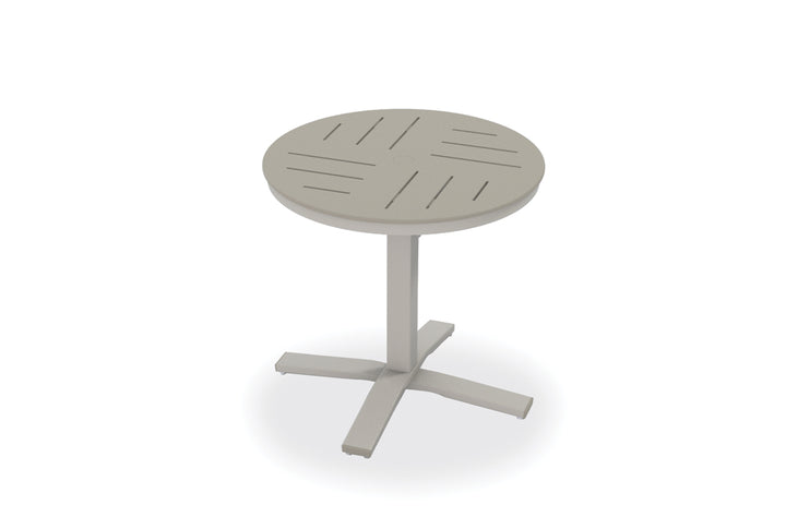 30" Round MGP Table Top w/ Pedestal Base - Dining Height