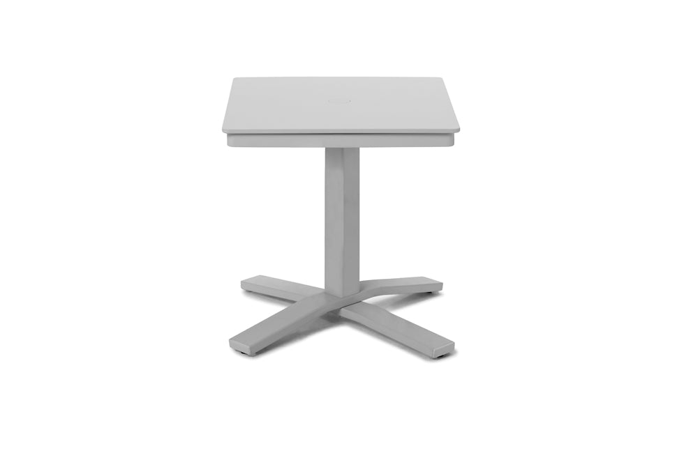 24" Square MGP Table Top w/ Pedestal Base - Dining Height