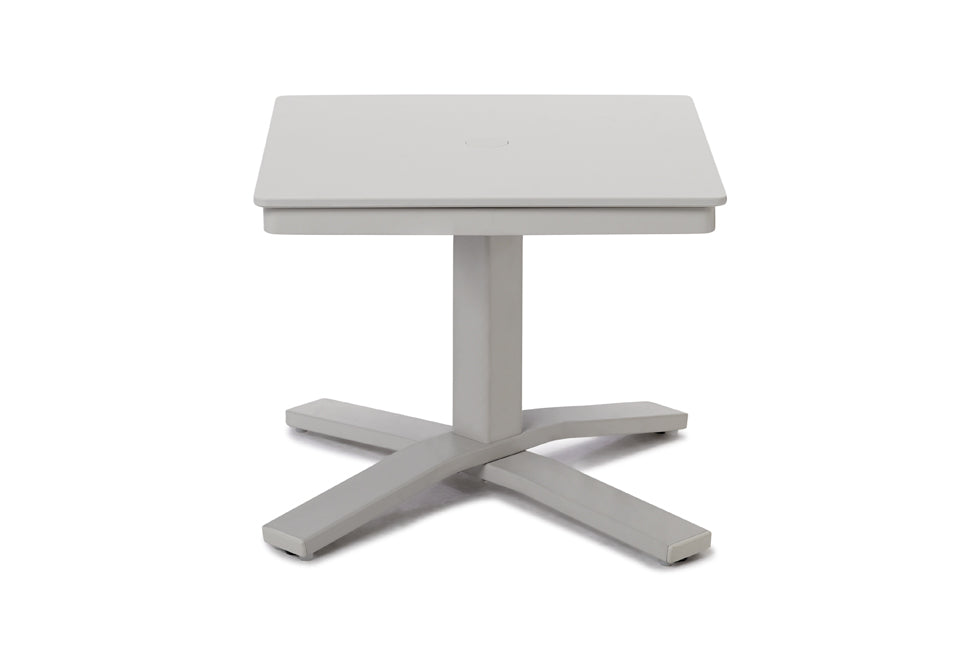 24" Square MGP Table Top w/ Pedestal Base - End Table