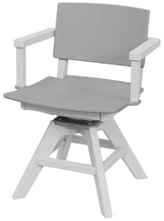 Sym Swivel Dining Arm Chair