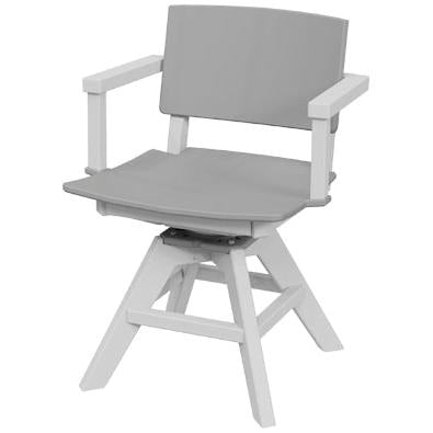 Sym Swivel Dining Armchair