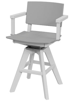 Sym Swivel Balcony Arm Chair