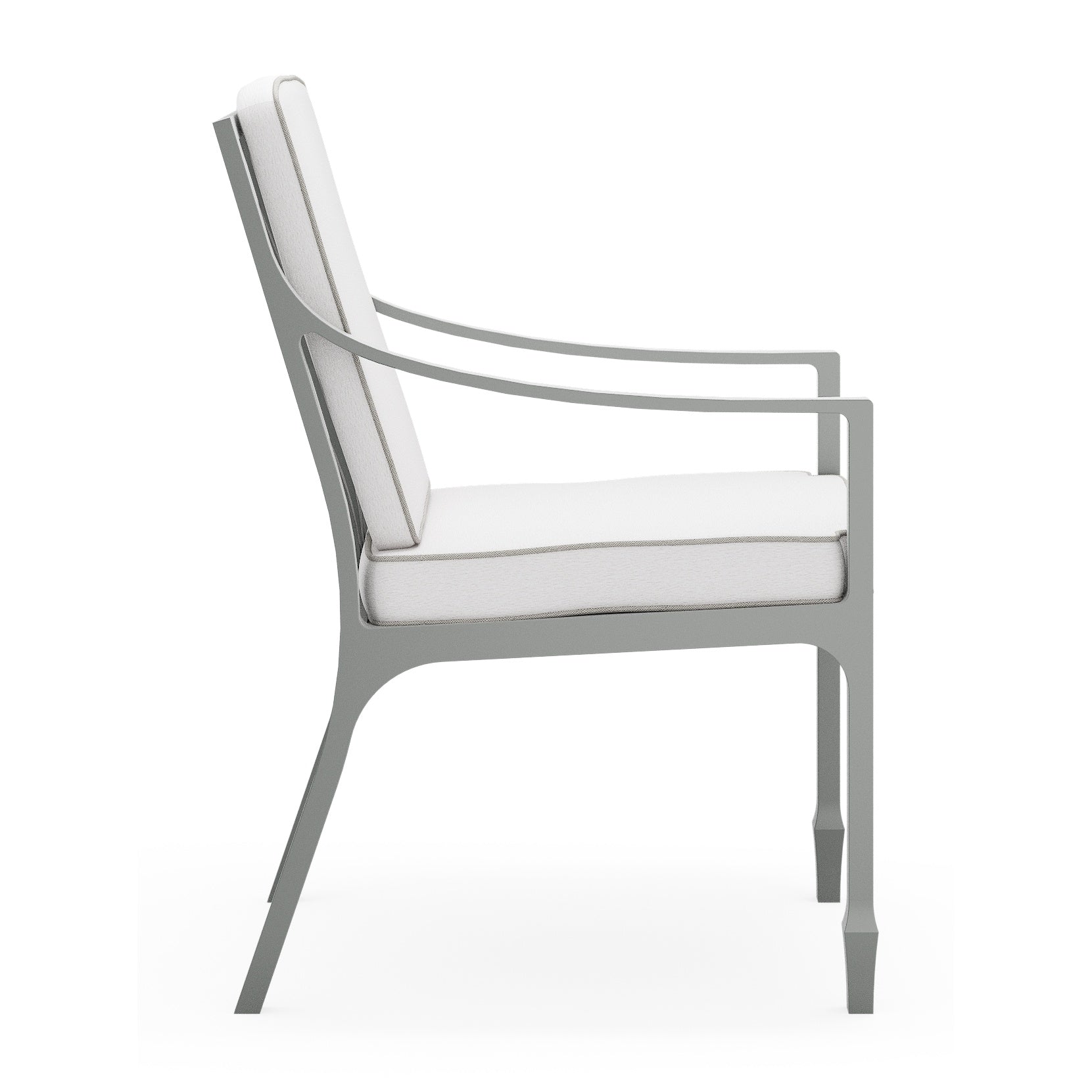 Alberti Dining Arm Chair - With Seat And Back Cushion