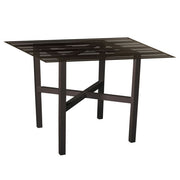 54" Tri-Slat Round Counter Height Umbrella Table