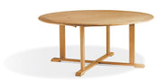 Oxford Teak 67" Round Dining Table