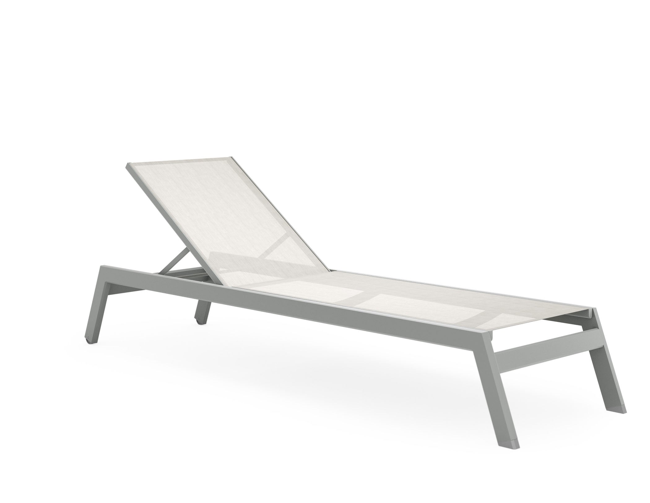 Palm Coast Sling Chaise Lounge 2.0 W/ Casters