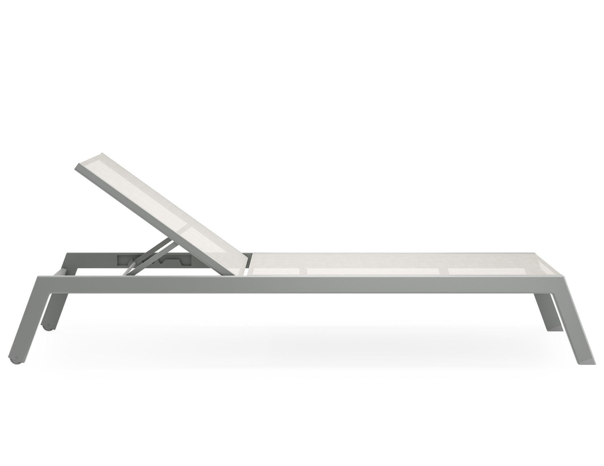 Palm Coast Sling Chaise Lounge 2.0 W/ Casters