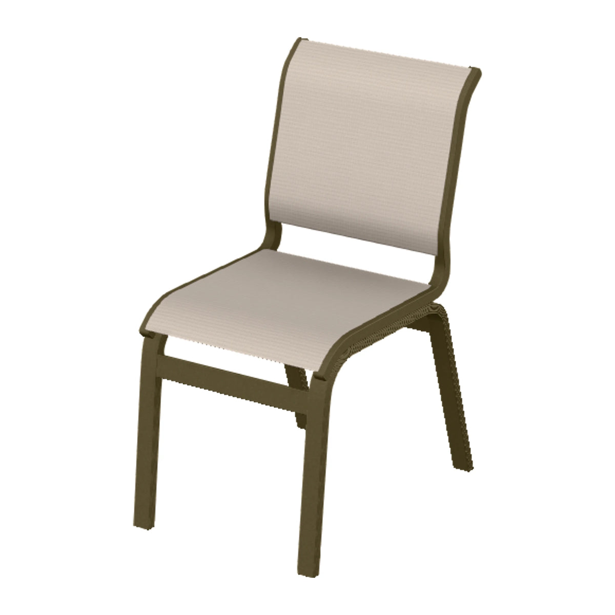 Aruba II Sling Armless Dining Chair — Beachwood PC