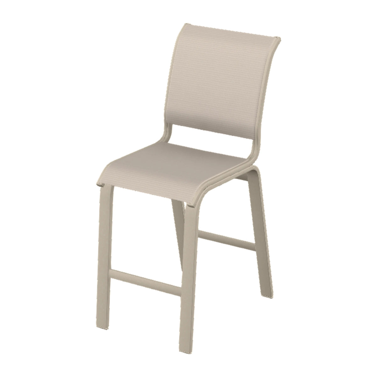 Aruba II Sling Armless Balcony Chair — Desert Sand PC