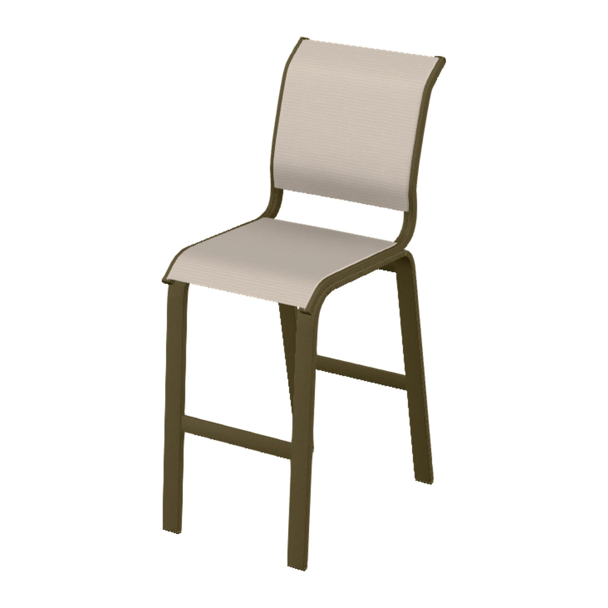Aruba II Sling Armless Bar Chair — Beachwood PC