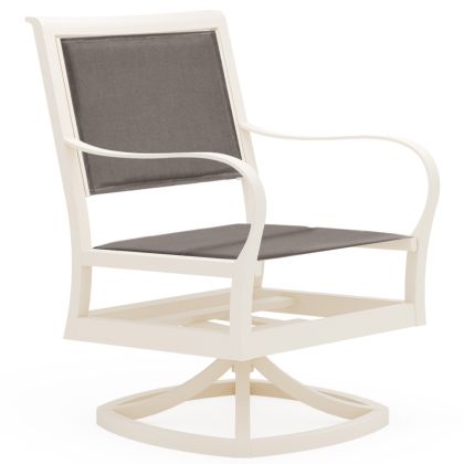 Scala Dining Swivel Armchair - Padded Sling