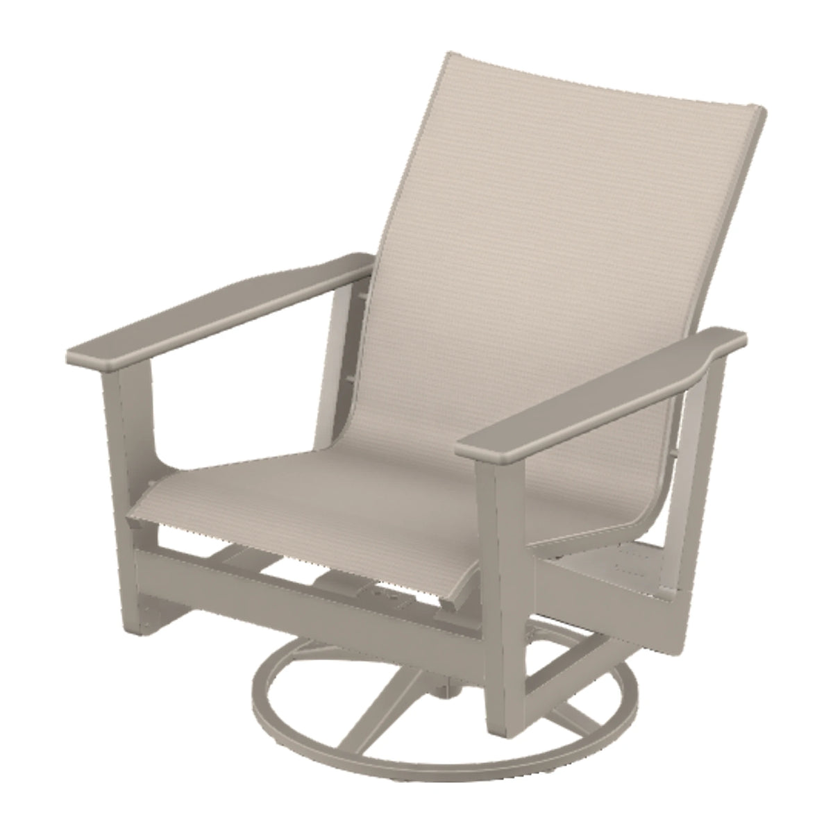 Wexler Sling Swivel Rocker — Warm Grey MGP