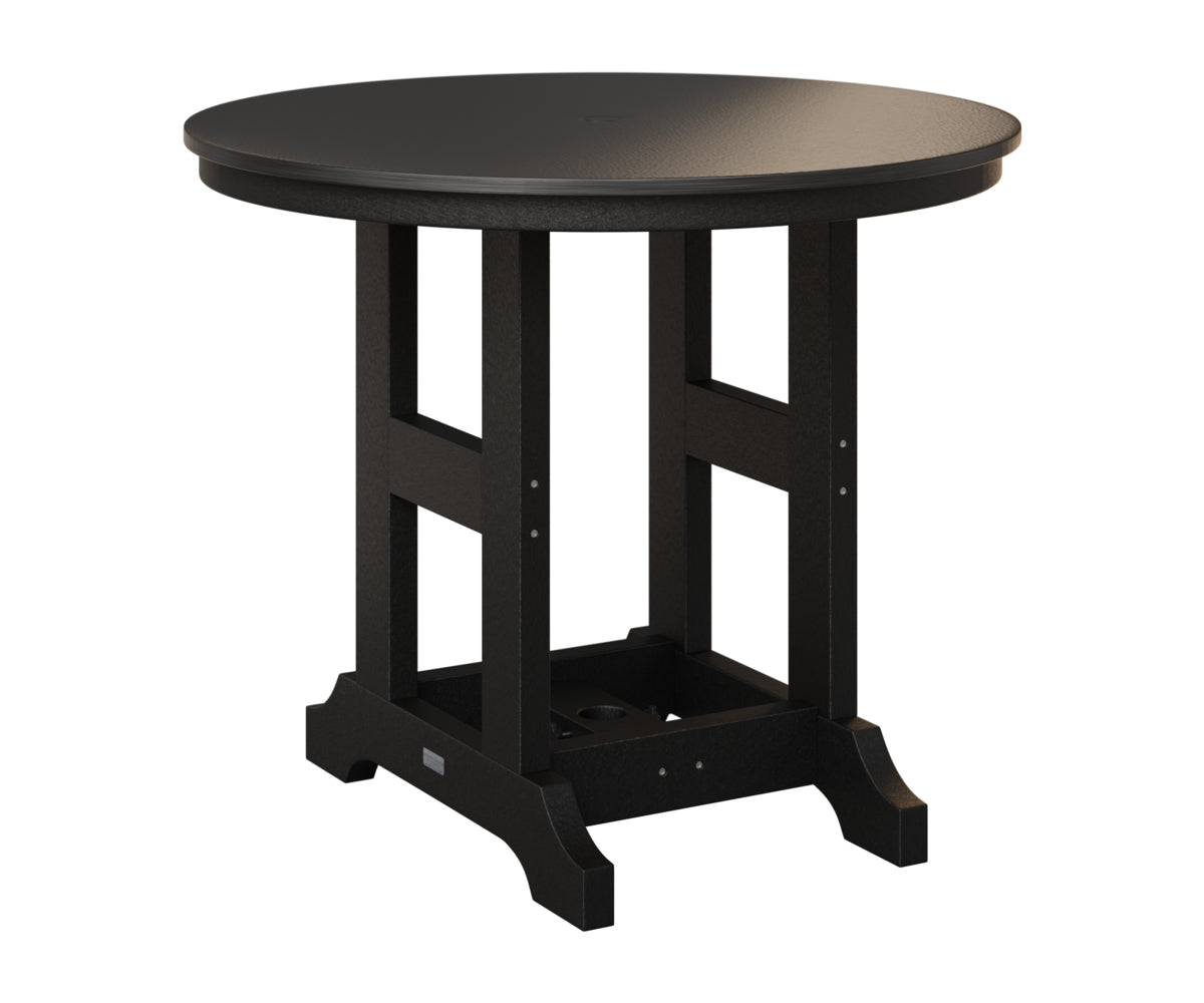 Garden Classic 38" Round Table - Hammered Top - Dining Height