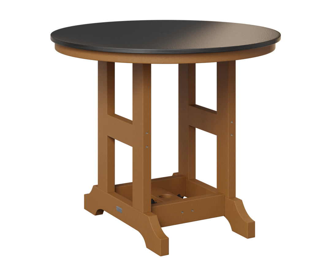 Garden Classic 38" Round Table - Hammered Top - Dining Height