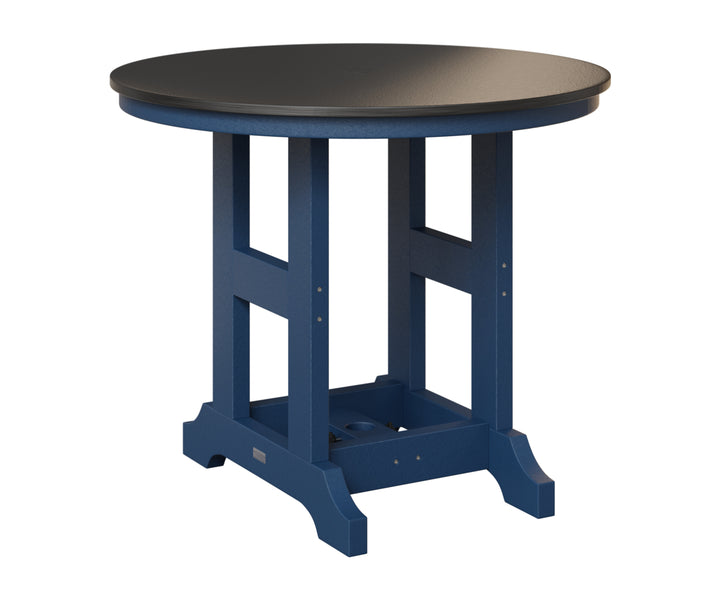 Garden Classic 38" Round Table - Hammered Top - Counter Height