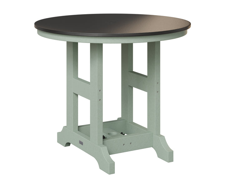 Garden Classic 38" Round Table - Hammered Top - Counter Height