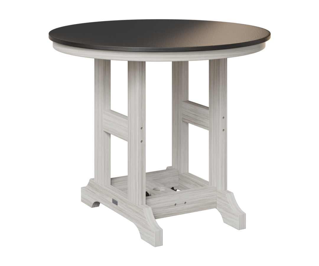 Garden Classic 38" Round Table - Hammered Top - Counter Height