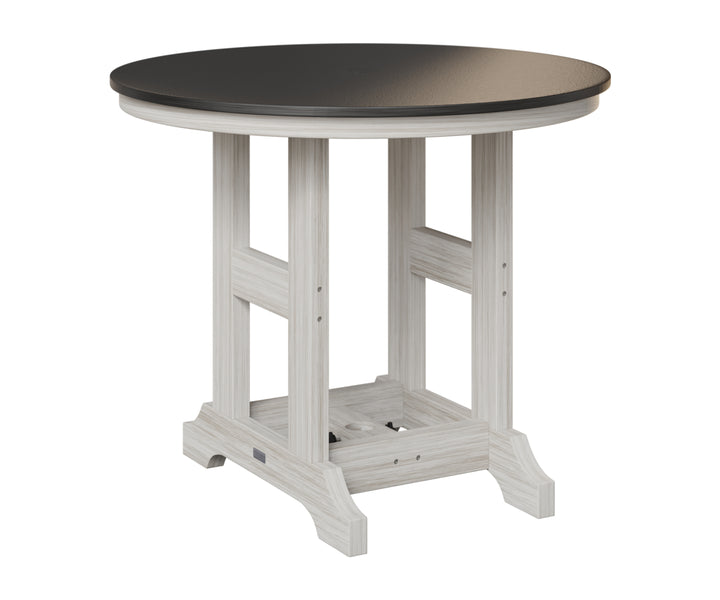 Garden Classic 38" Round Table - Hammered Top - Counter Height