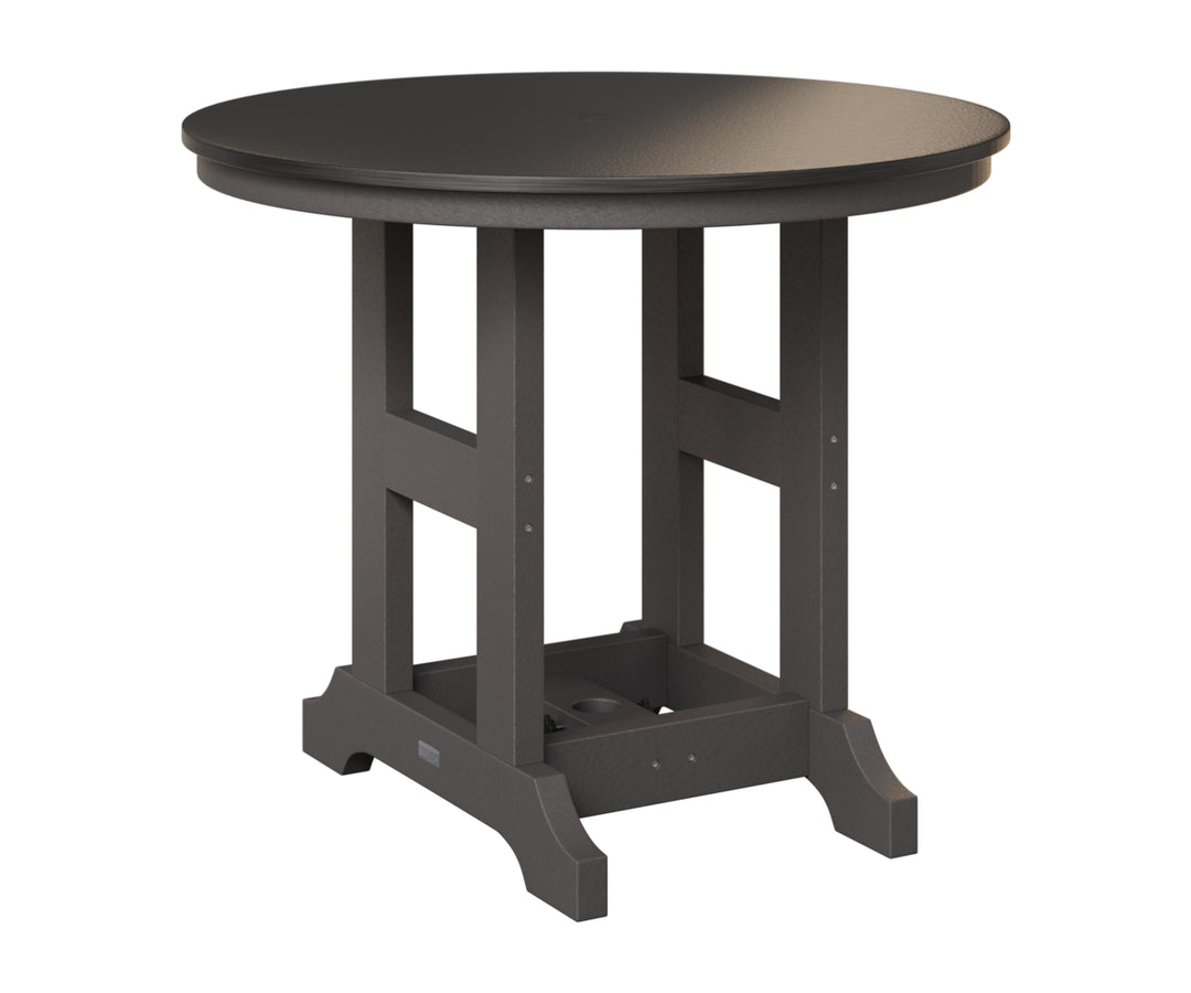 Garden Classic 38" Round Table - Hammered Top - Counter Height