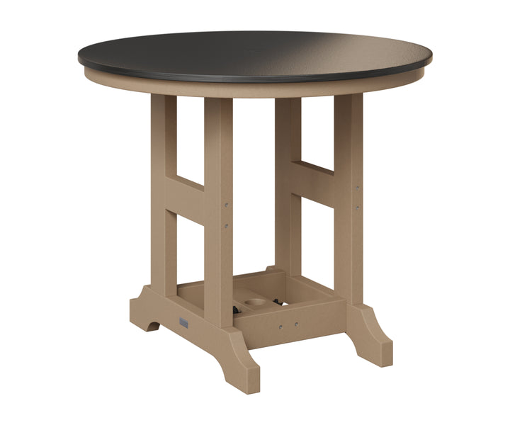 Garden Classic 38" Round Table - Hammered Top - Dining Height