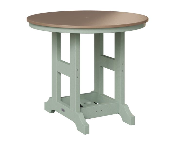 Garden Classic 38" Round Table - Hammered Top - Dining Height