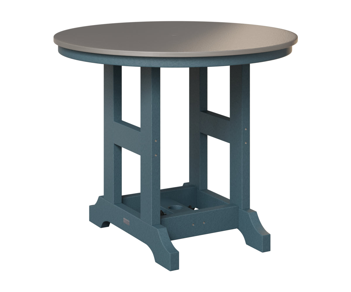 Garden Classic 38" Round Table - Hammered Top - Dining Height