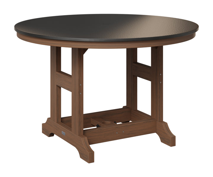 Garden Classic 48" Round Table - Hammered Top - Dining Height